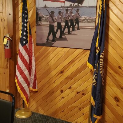 American Legion Post 413 meeting room at Harbor Light 04-03-21 Photo by Rhonda Silence