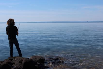 Scientists urge the public to be on the lookout for harmful algal blooms in Lake Superior