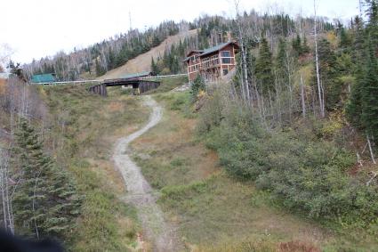 The view of the existing Ski Hill area from the Lutsen Mountains gondola. File photo Rhonda Silence