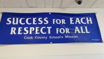 School Respect banner - Photo Rhonda Silence