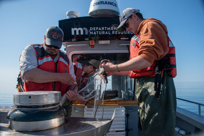 A journey on Lake Superior to study lake trout along the North Shore