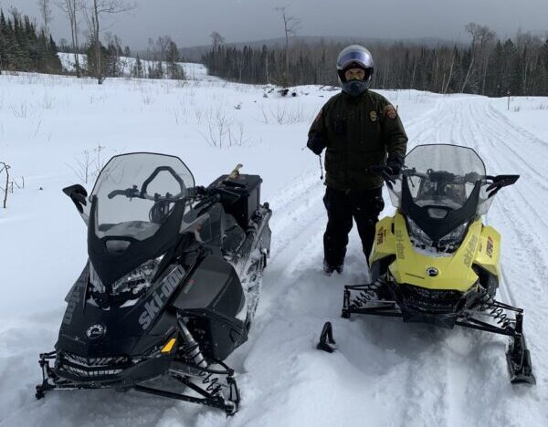 DNR conservation officers recognized for helping man suffering a heart attack in the BWCA