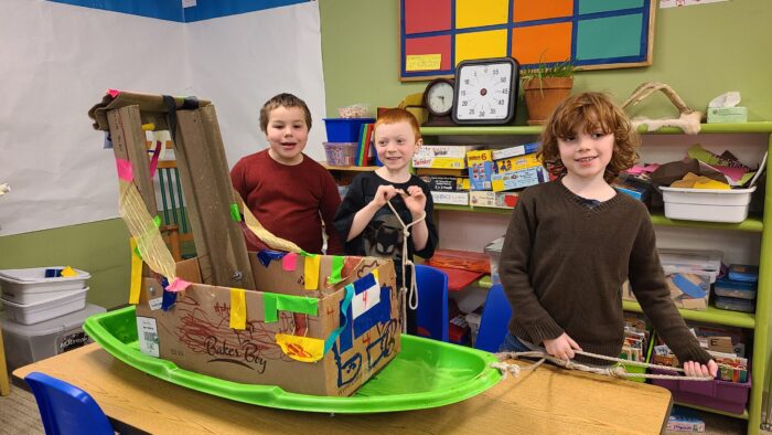 First graders participate in 4th annual Ikidarod at GES