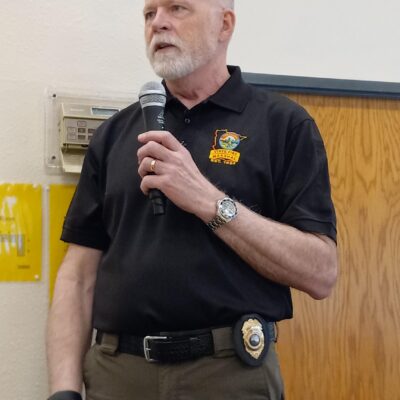 Bob Reif of the State Fire Marshal's Office gave an interesting update. 