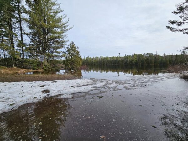 Ice finally starts to fade from many BWCA and Cook County lakes as fishing opener arrives