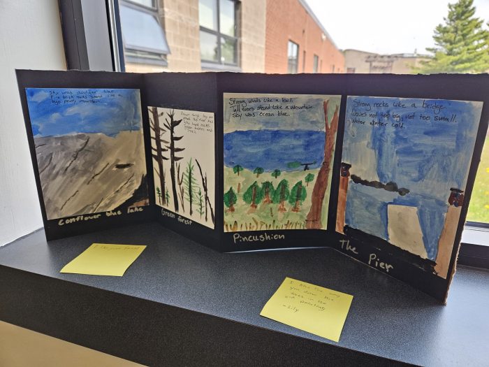 7th graders at ISD 166 take part in the ‘Sense of Place’ project as the school year comes to an end