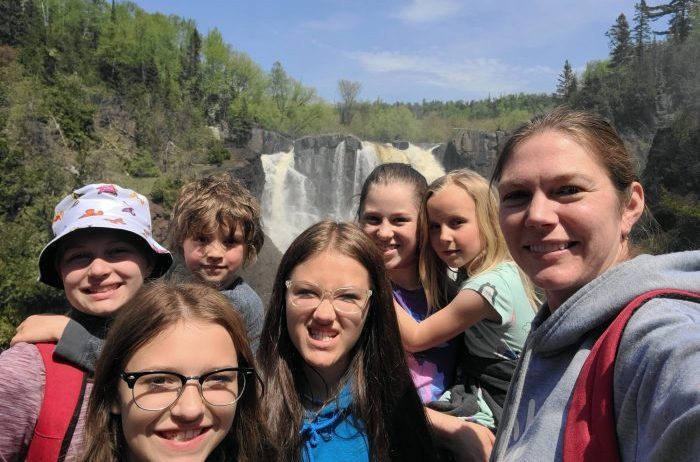 End of the school year field trip to Grand Portage