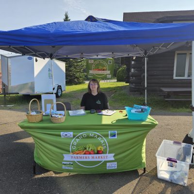 Leanne Avery at the Welcome Booth 