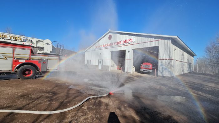 Grand Marais Fire Department gets new tool to battle electric vehicle fires