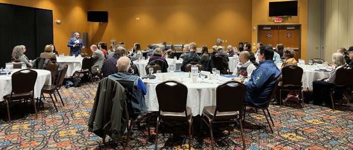 Leaders from across Cook County meet in Grand Portage for legislative day with state Representative Roger Skraba