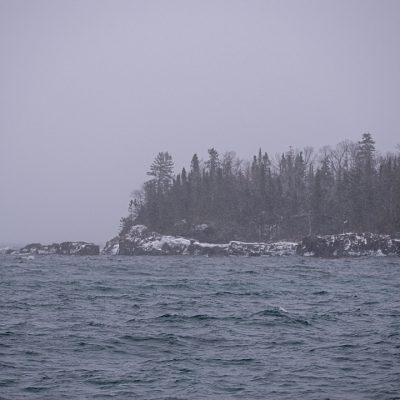 Beginning of storm on March 24