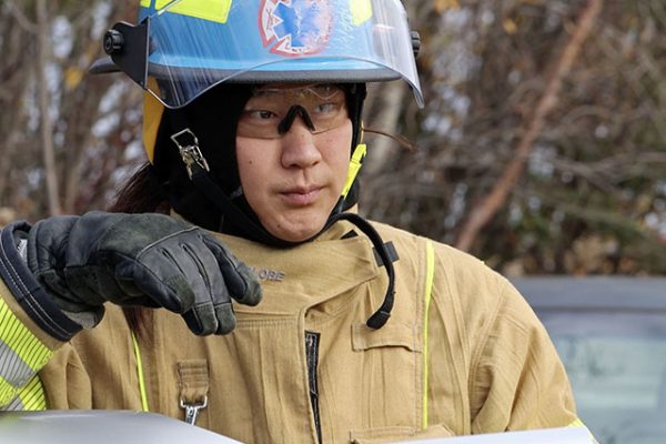 Volunteer firefighter