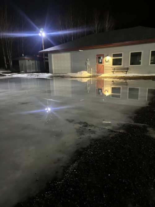 Rainy forecast dampens start of Community Center skating season