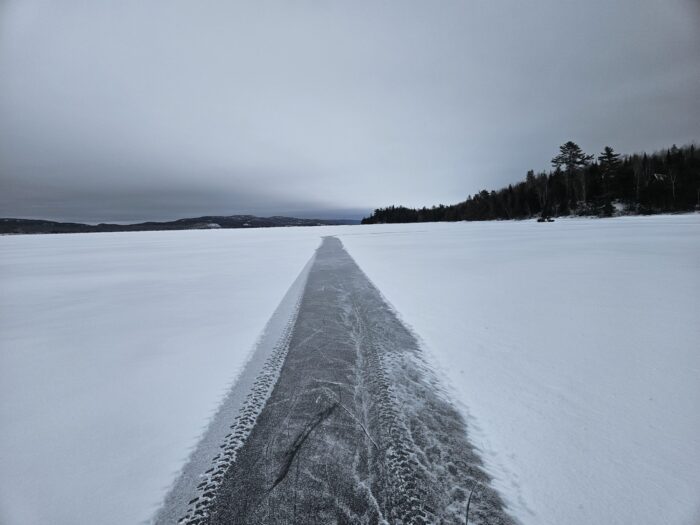 Gunflint Lake skating course draws visitors up the Gunflint Trail, boosting winter business