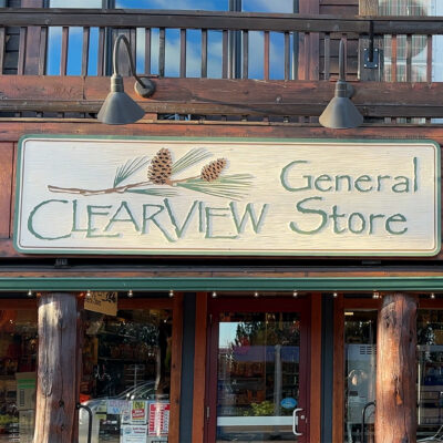 Clearview General Store sign