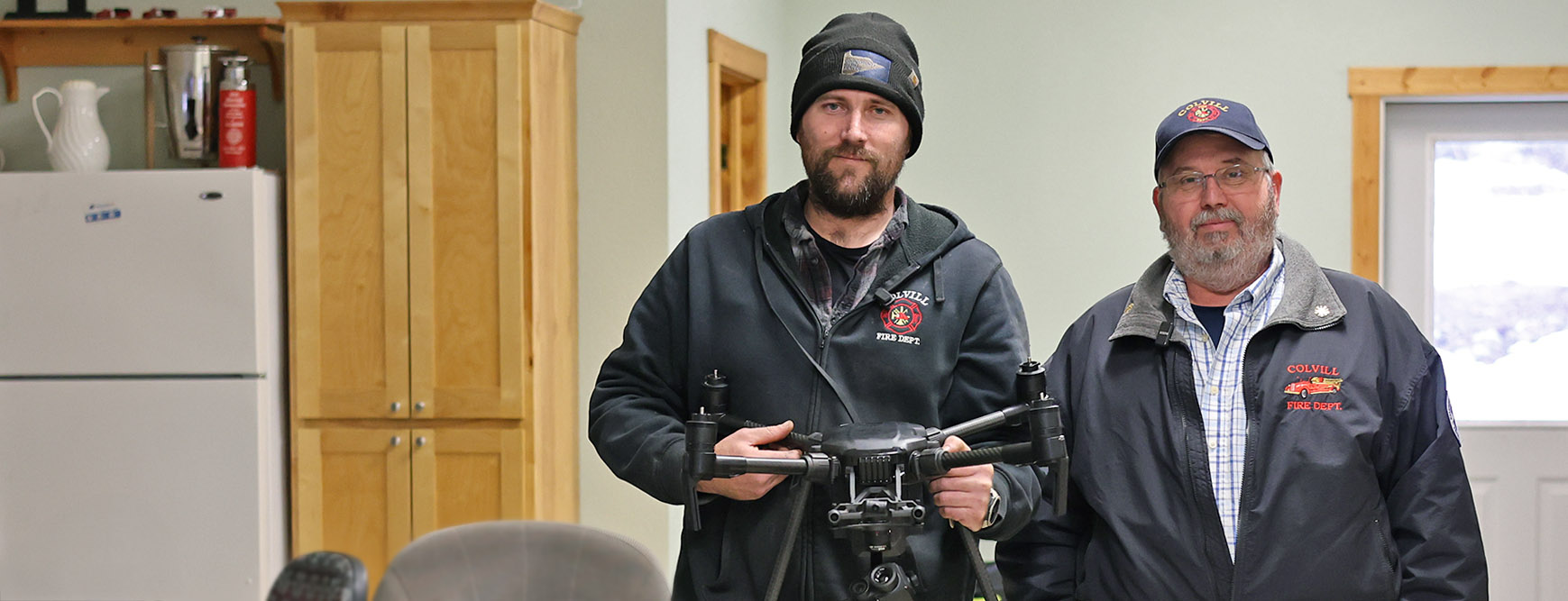 Colvill Fire Department acquires new drone for search and rescue