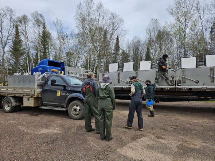 Spring stocking: how thousands of trout make their way to Cook County lakes