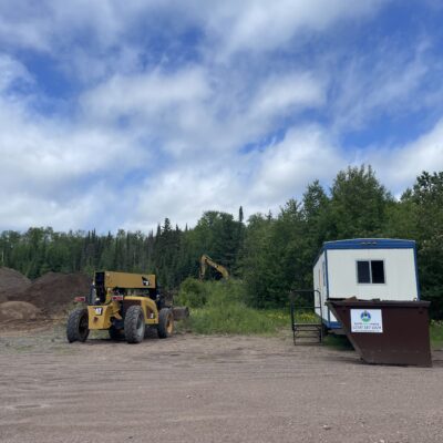 Grand Marais transfer station site. Photo by Sydney Robinson Grand Marais transfer station site. Photo by Sydney Robinson
