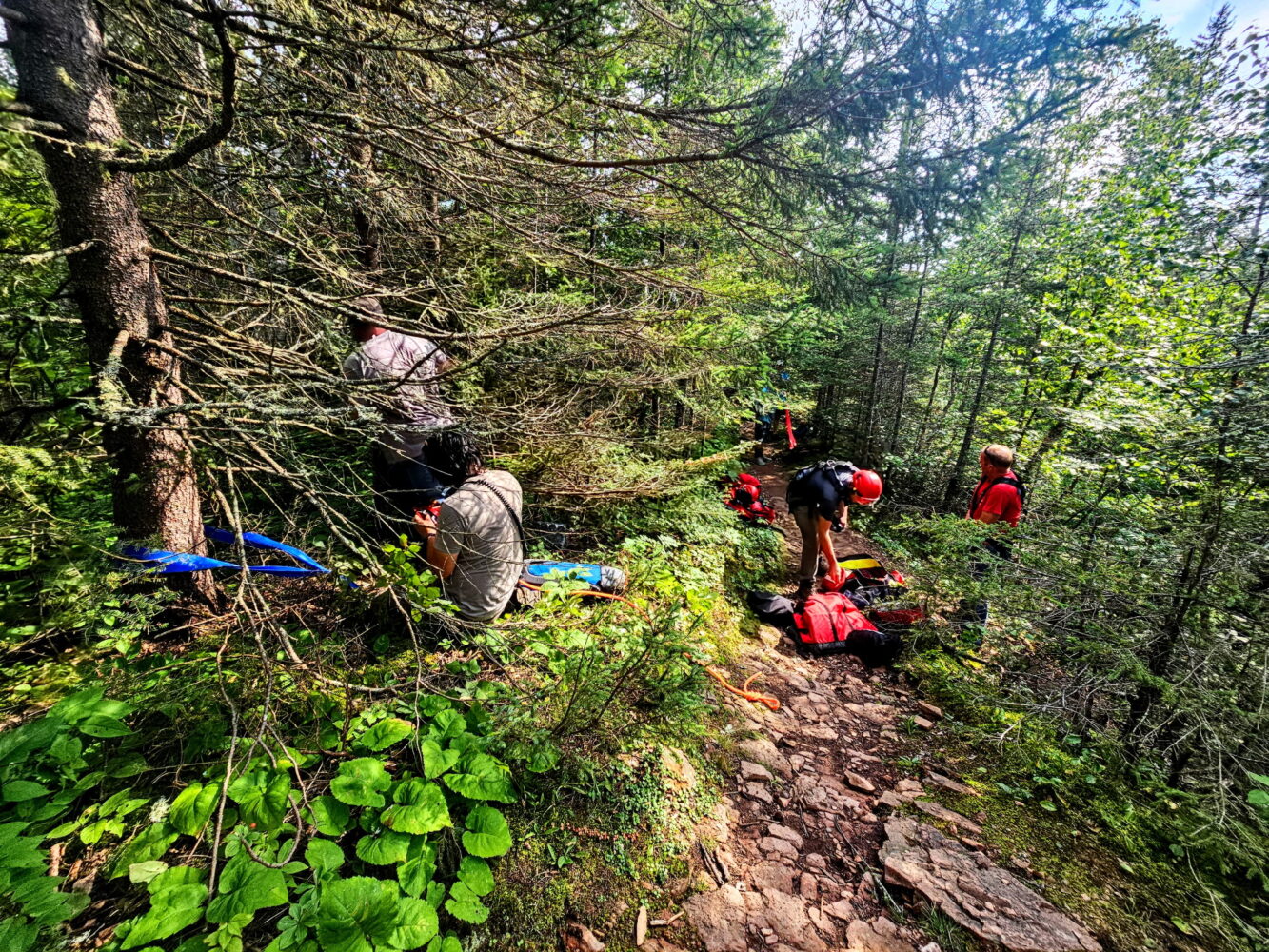 Cook County Search and Rescue responds to party trapped along Kadunce River