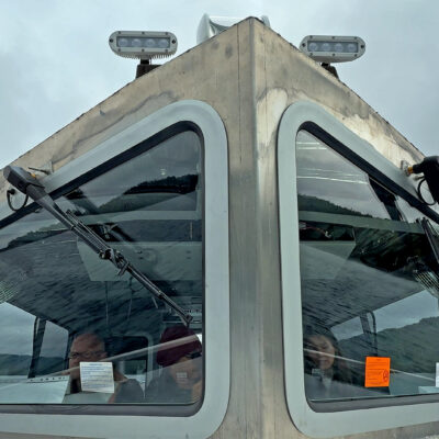 Seth and Ruth from the bow