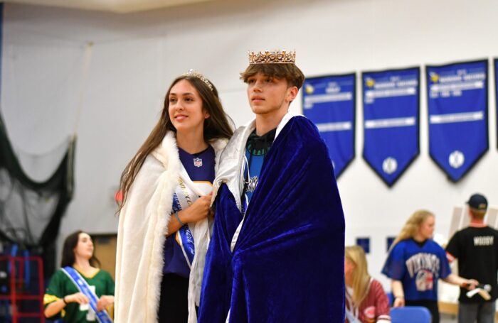 Cook County High School crowns Homecoming royalty, wins homecoming football game