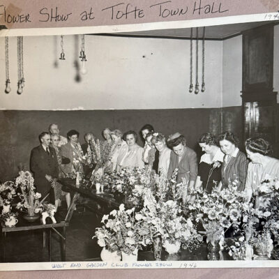 WEGC flower show in Tofte, 1946 WEGC flower show in Tofte, 1946