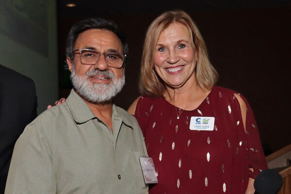 Award winner Dr. Samari