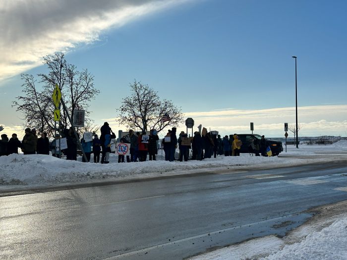 Grand Marais protest honors woman killed in ICE shooting