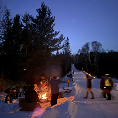 Sawbill checkpoint early morning