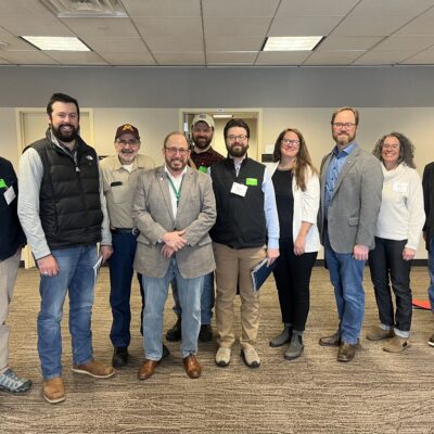 SWCD staff with Rep. Roger Skraba. Photo courtesy of Cook SWCD