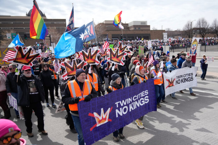 “No Kings” rally in Grand Marais part of nationwide movement