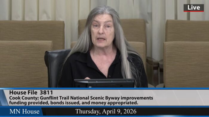 Cook County officials advocate at the Capitol for Gunflint Trail improvement funding