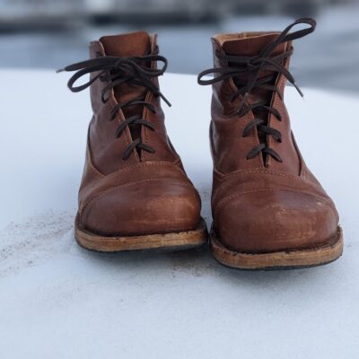 Shoes made by Alex Blust. Photo courtesy of Alex Blust