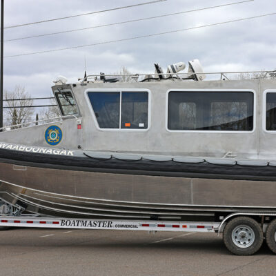 Larger Grand Portage boat