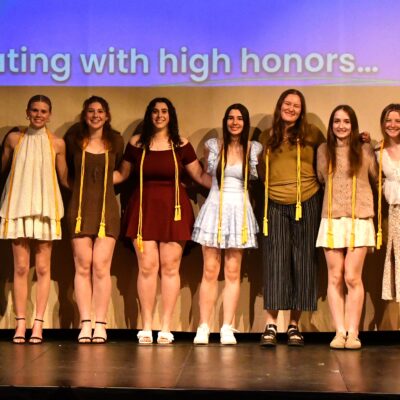 High Honors Graduates. Photo by Michael McHugh