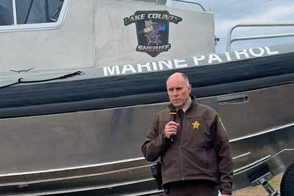 Lake County sheriff with new vessel