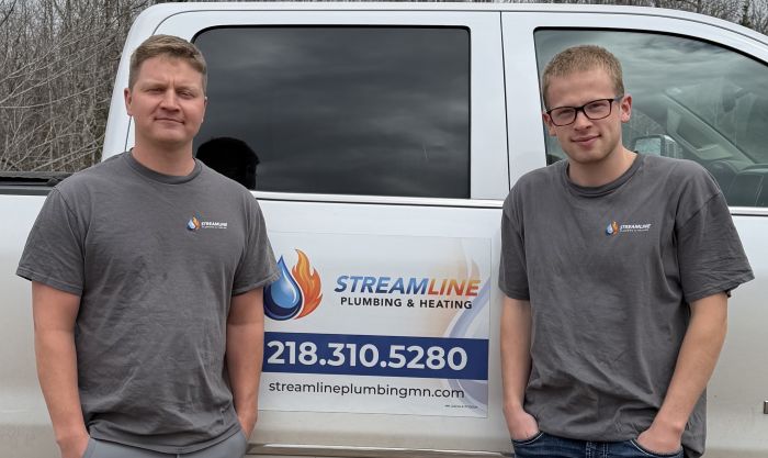 Streamline Plumbing and Heating launches in Grand Marais