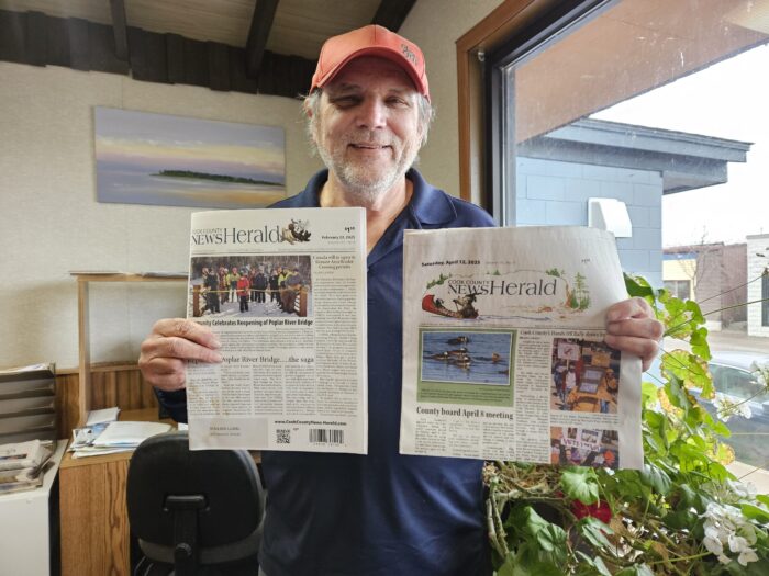 Cook County News Herald marks one year of printing changes