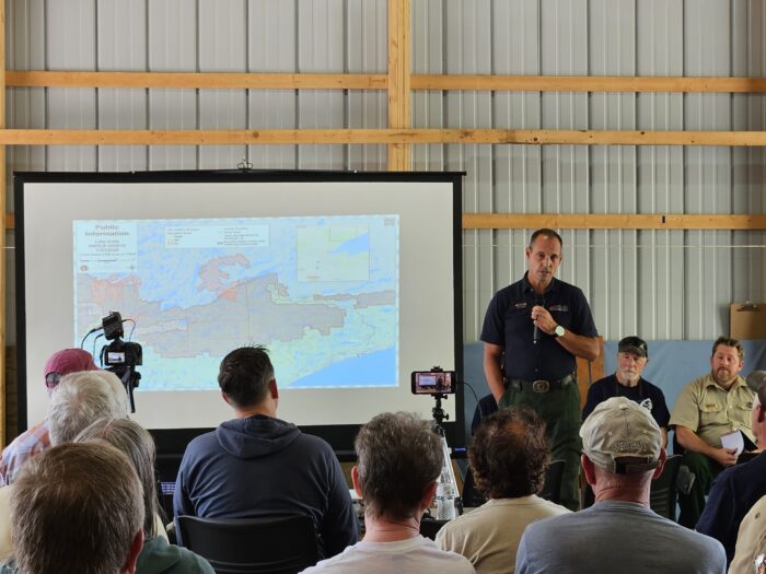 Officials share latest on Little Knife Fire at second Gunflint Trail public meeting