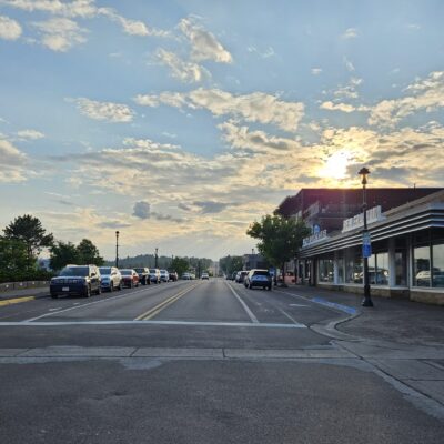 Downtown Grand Marais, businesses, summer
Photo by Kalli Hawkins