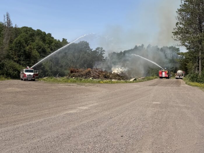 Airport Pit brush disposal site closed after July 4 fire