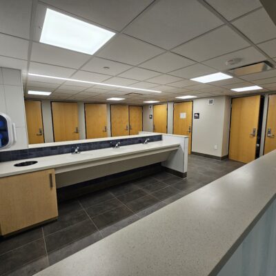New middle school and high school bathrooms