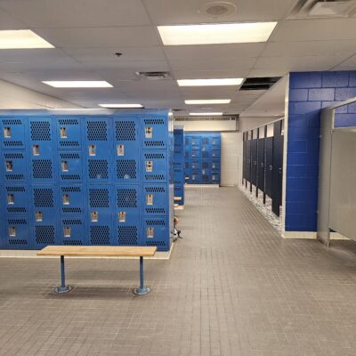 High School locker rooms