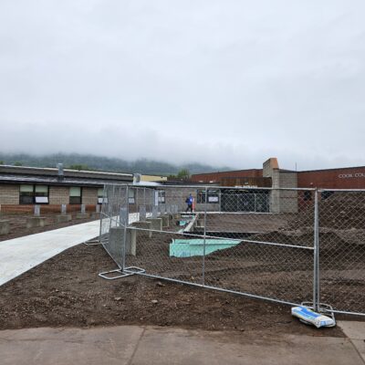 School entrance